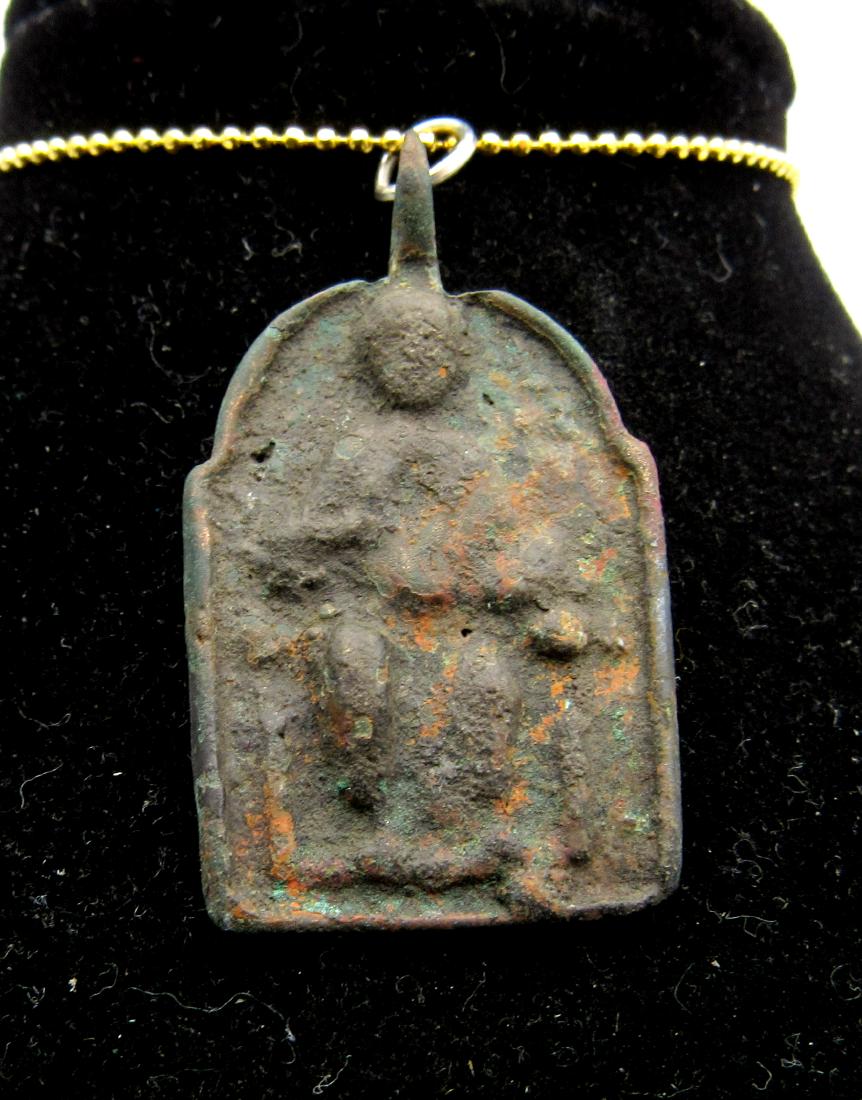 12th Century AD Lifetime Money Back Guarantee Rare Ancient Saint Michael the Archangel Pendant